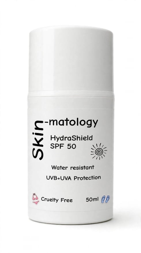 Skin-matology HydraShield SPF 50 — Broad-spectrum daily sunscreen | Laser Aesthetics South Africa