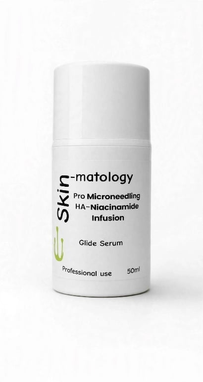 Skin-matology Hyaluronic & Niacinamide Microneedling Glide Serum 50ml — Professional microneedling glide serum | Laser Aesthetics South Africa